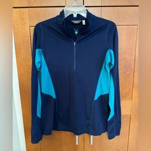 Ibex 1/4 zip base Layer Women’s Medium NWOT